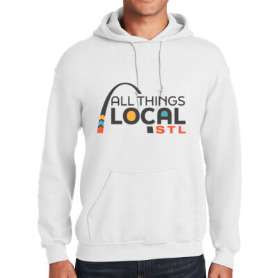All Things Local STL Hoodie Front Design Only Thumbnail