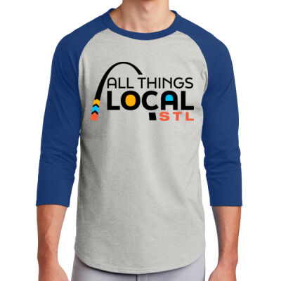 All Things Local STL Baseball Tee Thumbnail