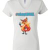 Women's Short Sleeve V-Neck T-Shirt Thumbnail
