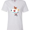 LAT Ladies V Neck Thumbnail